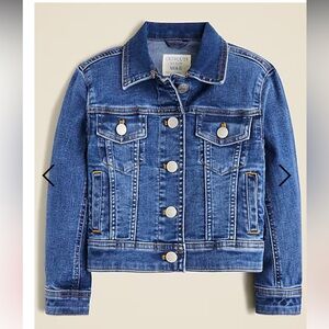 GIRL'S CREWCUTS DENIM JEAN JACKET SIZE XL WESTERN PRE-WORN Size 12-14